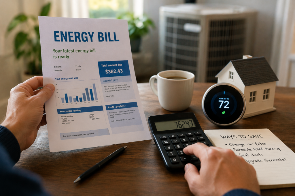 Why Your Energy Bills Are So High (And How Your HVAC System Might Be the Problem)