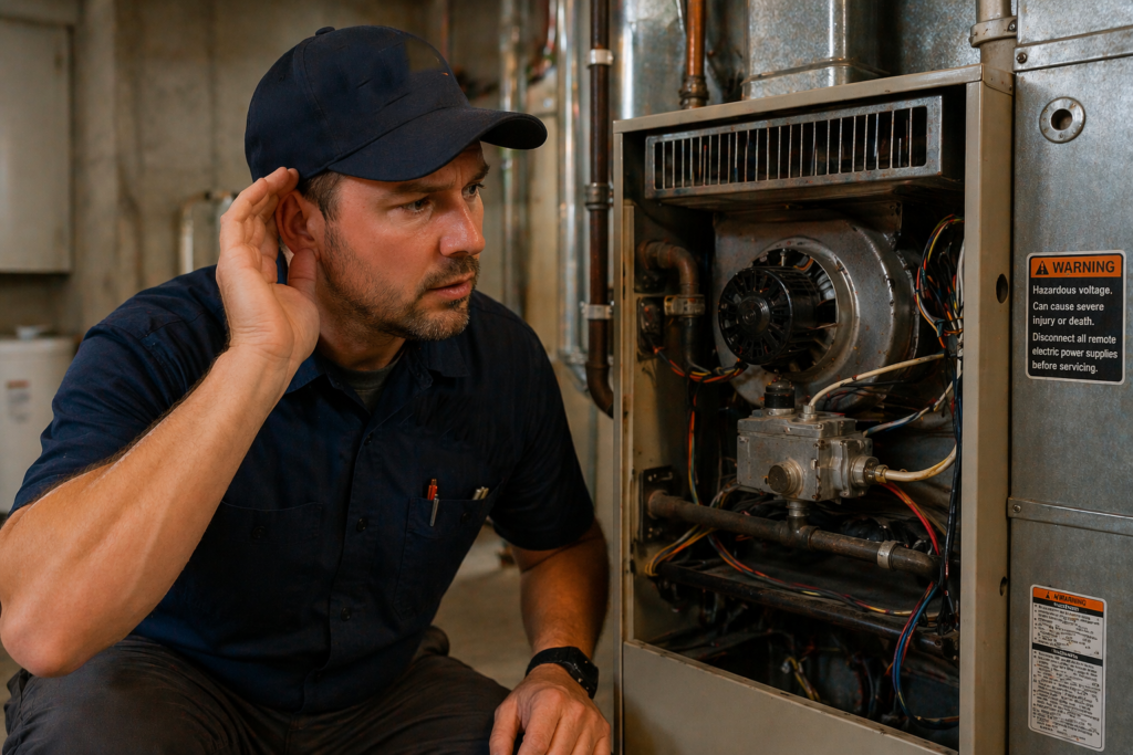 Furnace Making Strange Noises? What It Means (And When to Take Action)