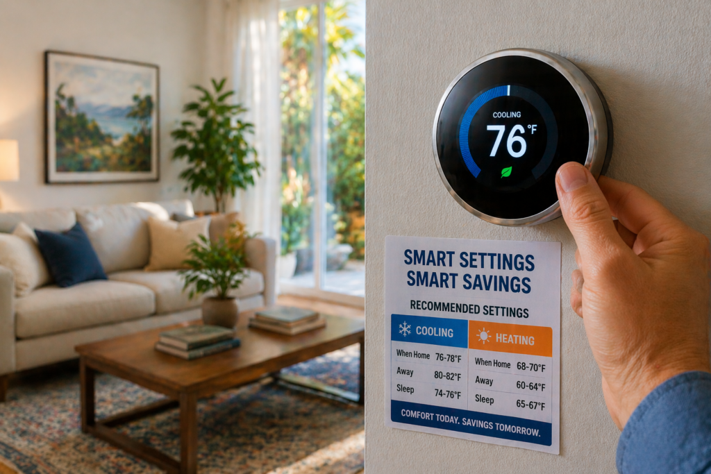 Best Thermostat Settings for Southern California Comfort and Efficiency